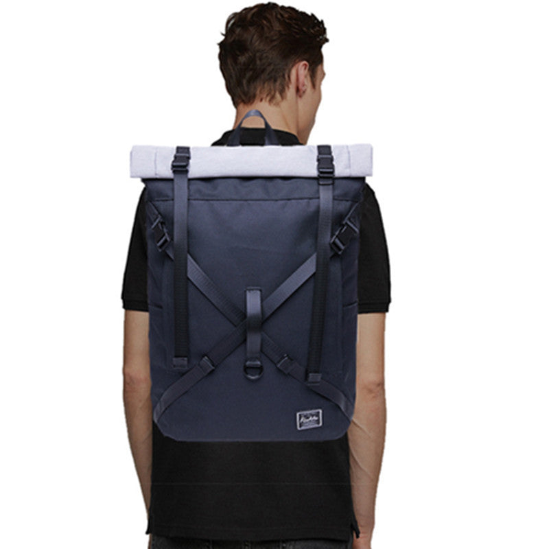 Sleek Black Laptop Backpack