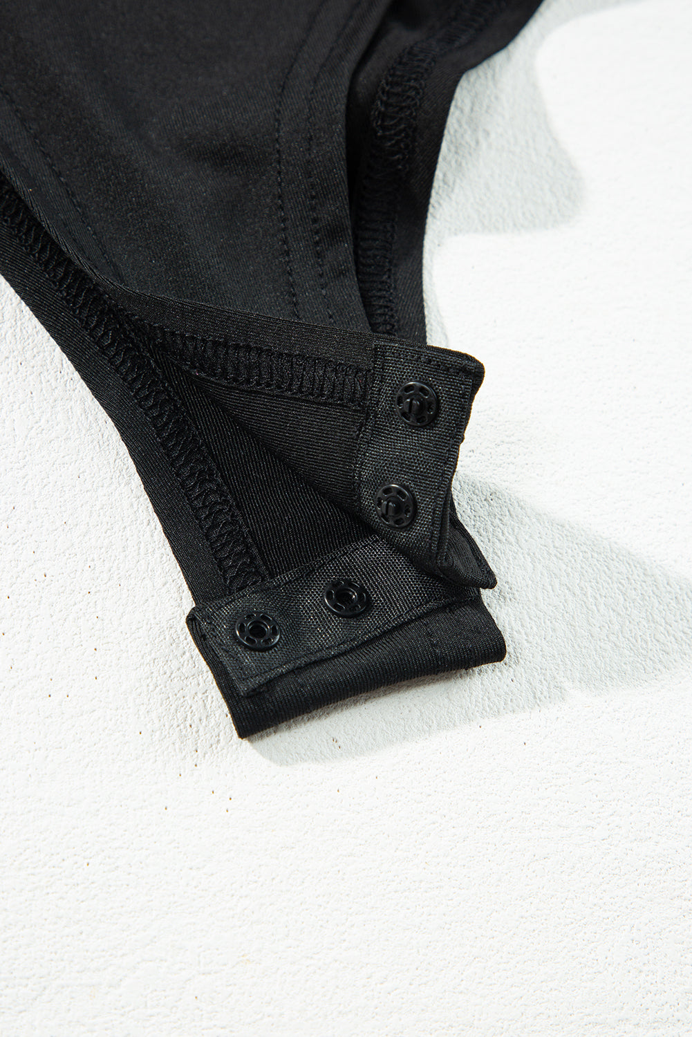 Eyelet Lace Long Sleeve Bodysuit - Semi-Sheer & Flirty