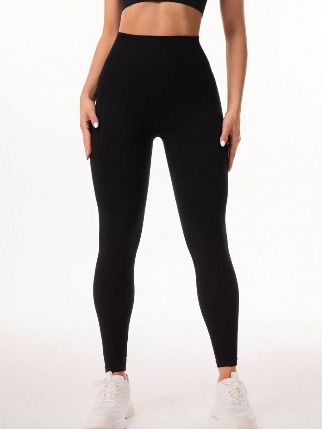High-Waist Leggings with Pockets - Workout & Lounge