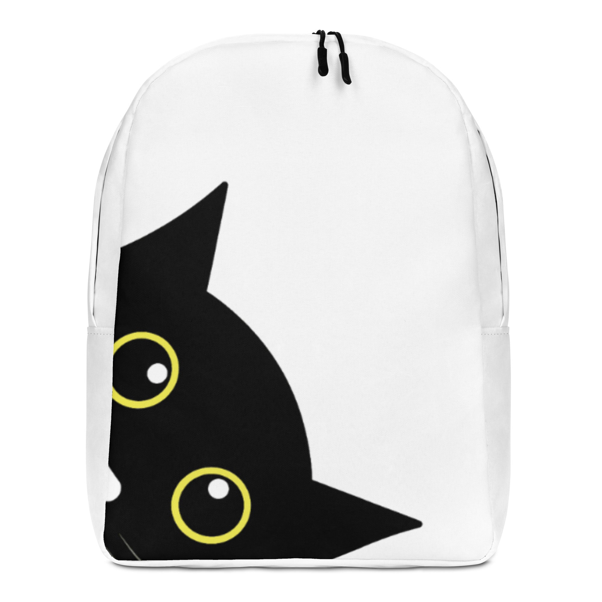 Black Cat Minimalist Backpack
