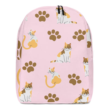 Cat Canvas Backpack