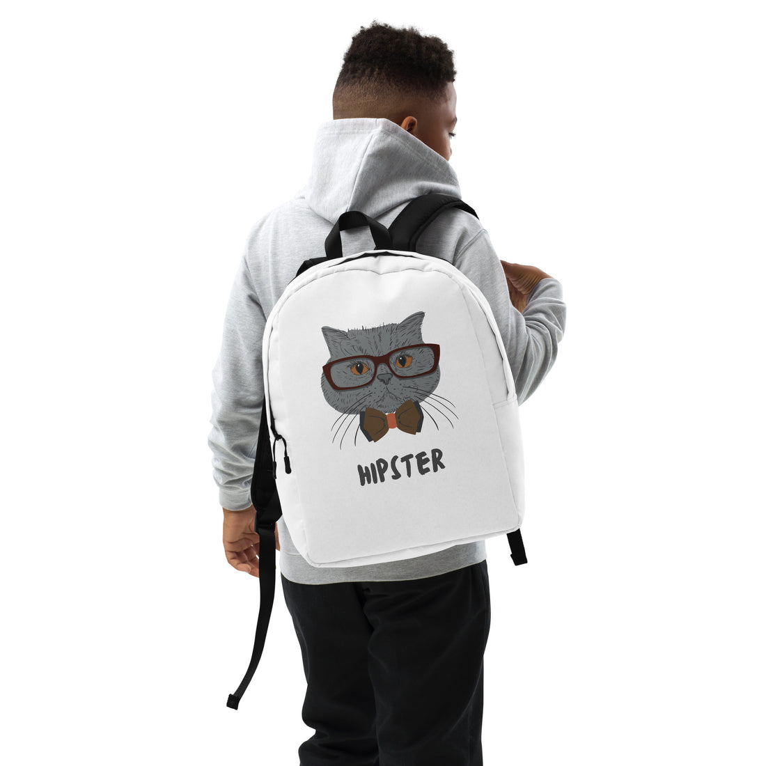 Cat Hipster Backpack