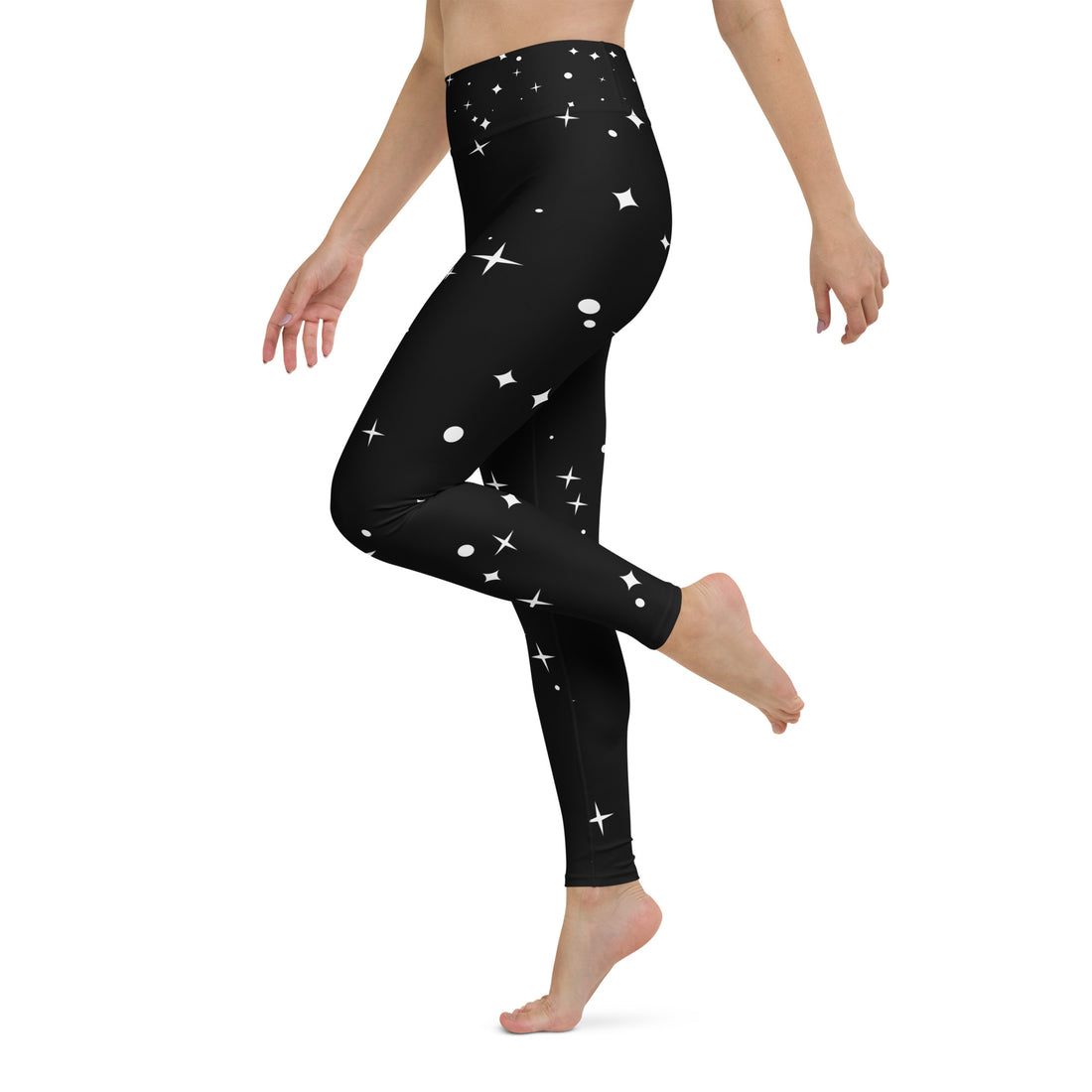 Star Print Yoga Leggings