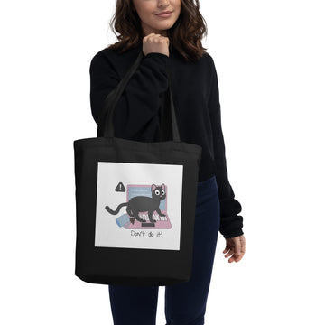 Cat On The Laptop Tote Bag