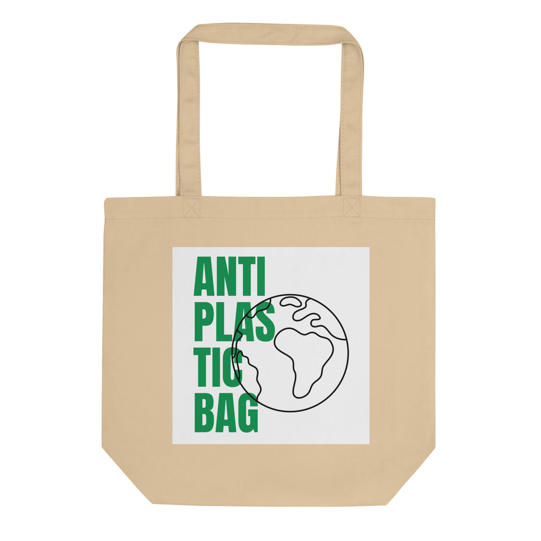 Anti-Plastic Eco Tote Bag