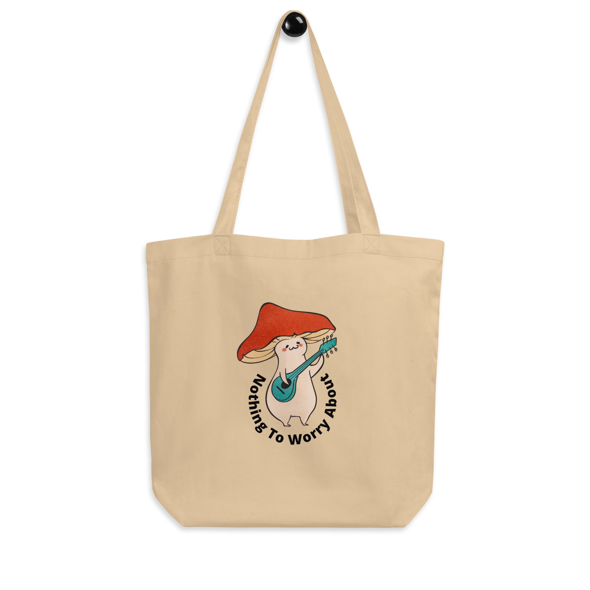 Nothing To Worry Graphic Tote Bag