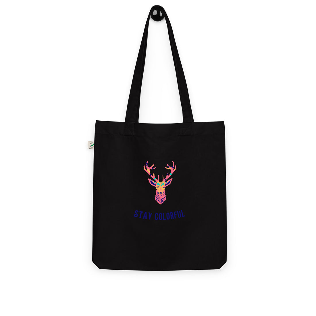 Stay Colorful Deer Tote Bag