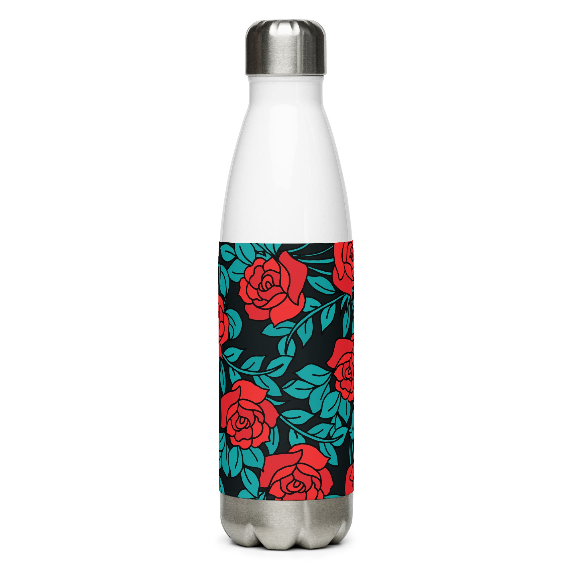 Rose Stainless Steel Water Bottle