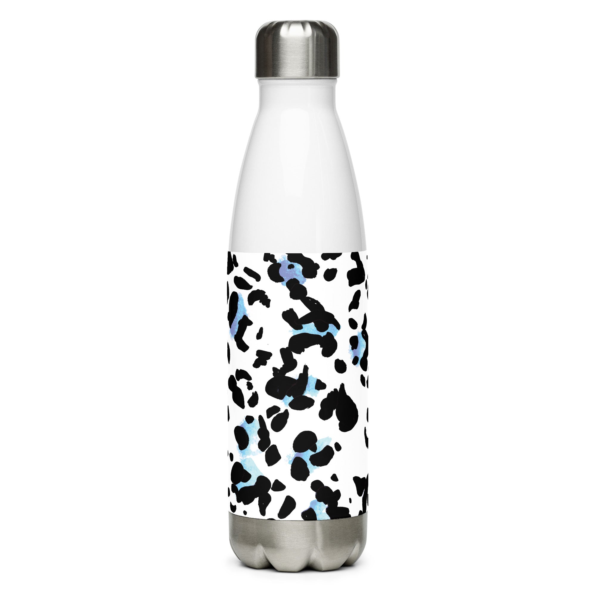Monochrome Stainless Steel Water Bottle