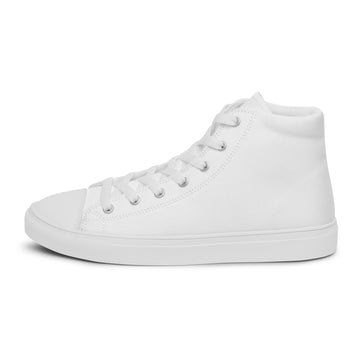 White High Top Canvas Shoes