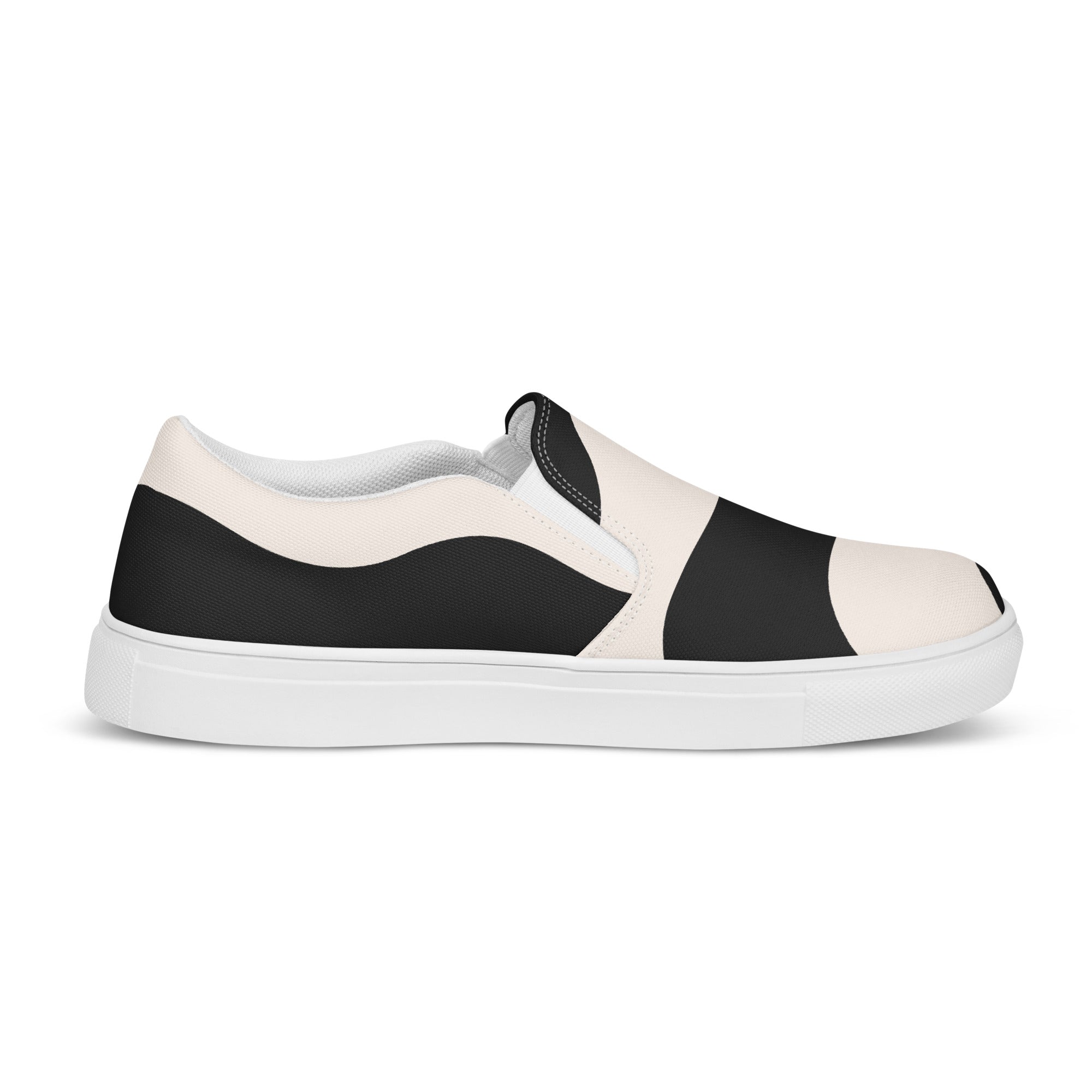 Wave Slip On Canvas Shoes