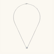 Moissanite 925 Sterling Silver Pendant Necklace