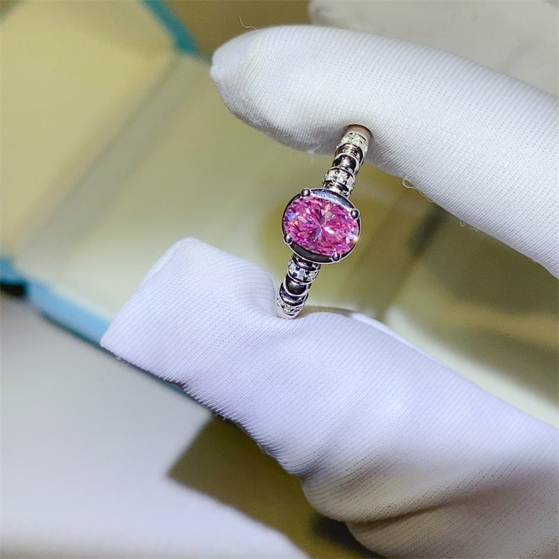 Moissanite 925 Sterling Silver Ring