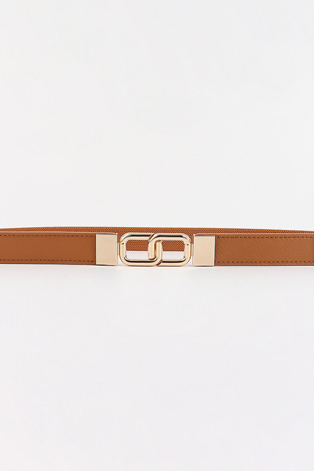 Geometric Double Buckle Elastic Belt Secondary image