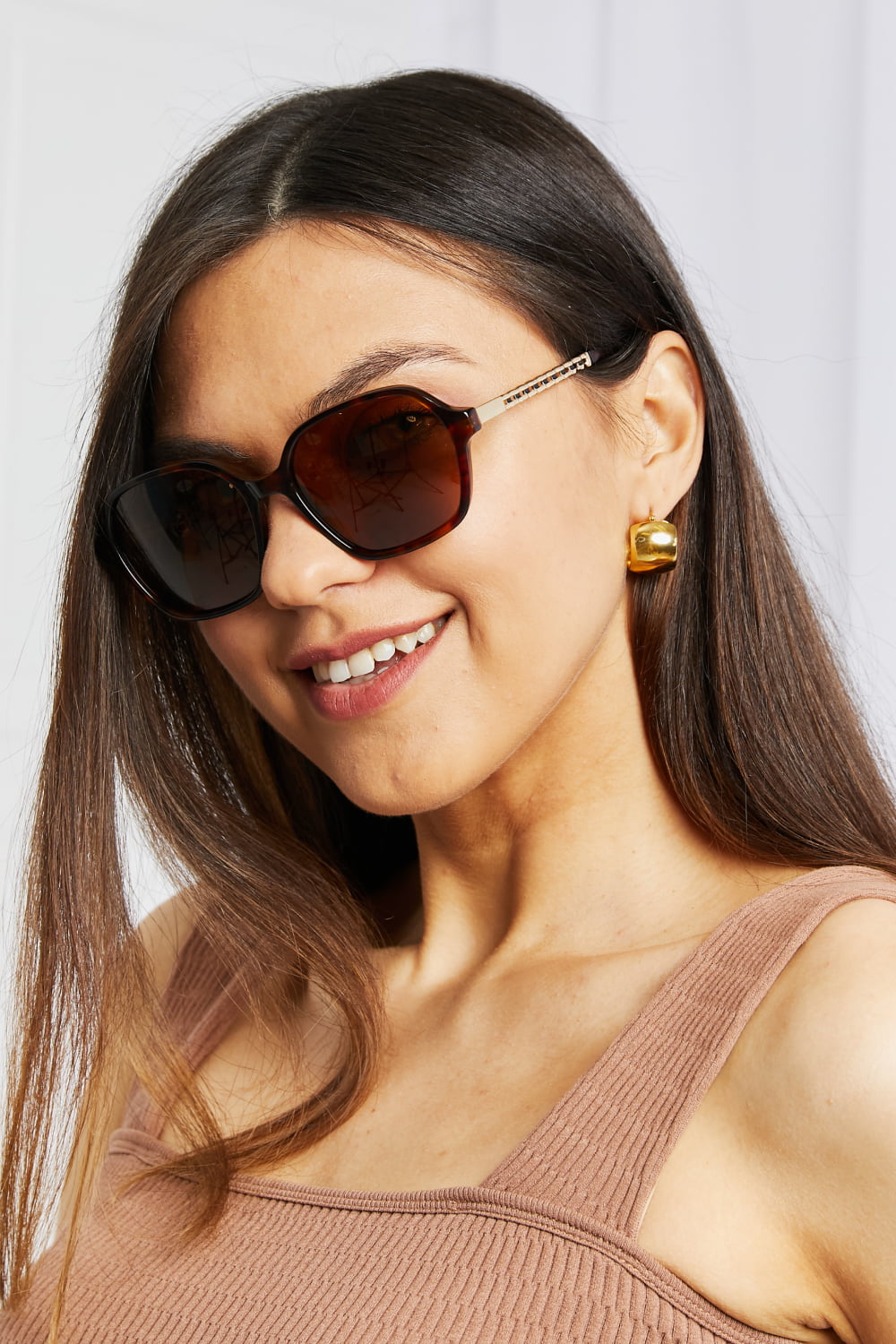 TAC Polarization Lens Full Rim Sunglasses Secondary image