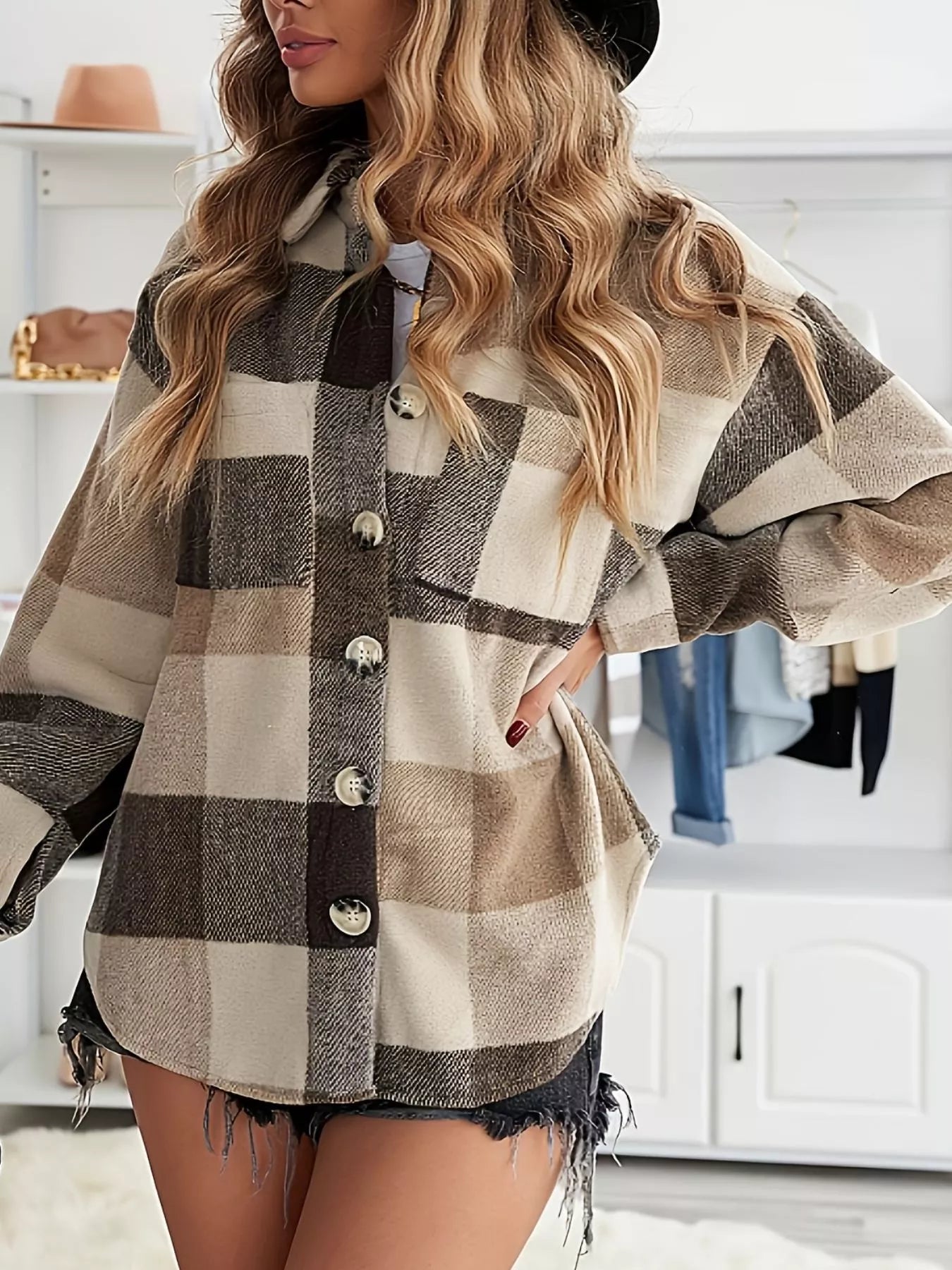 Plaid Button-Down Shirt Secondary image
