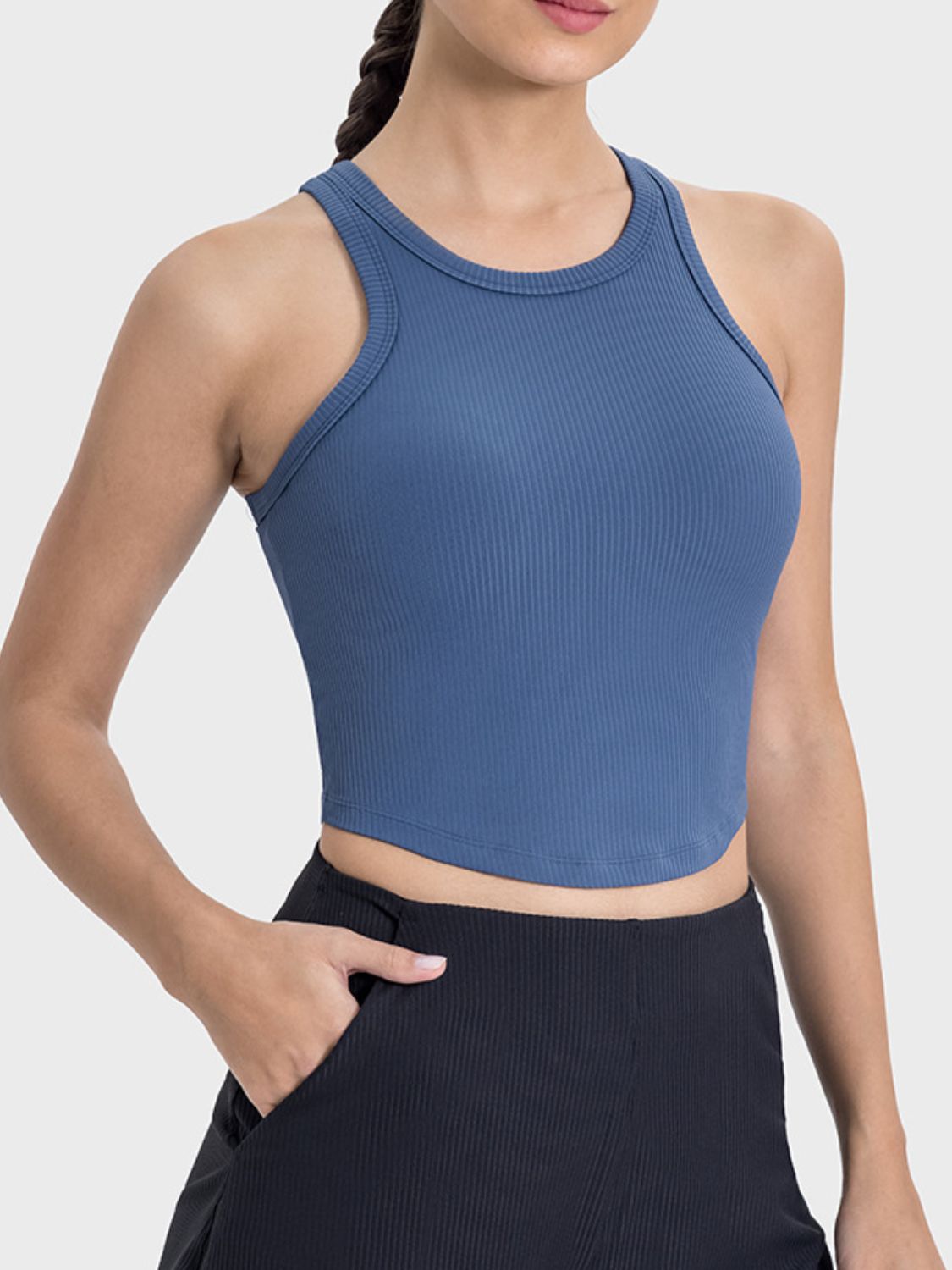 Round Neck Racerback Active Tank Main image