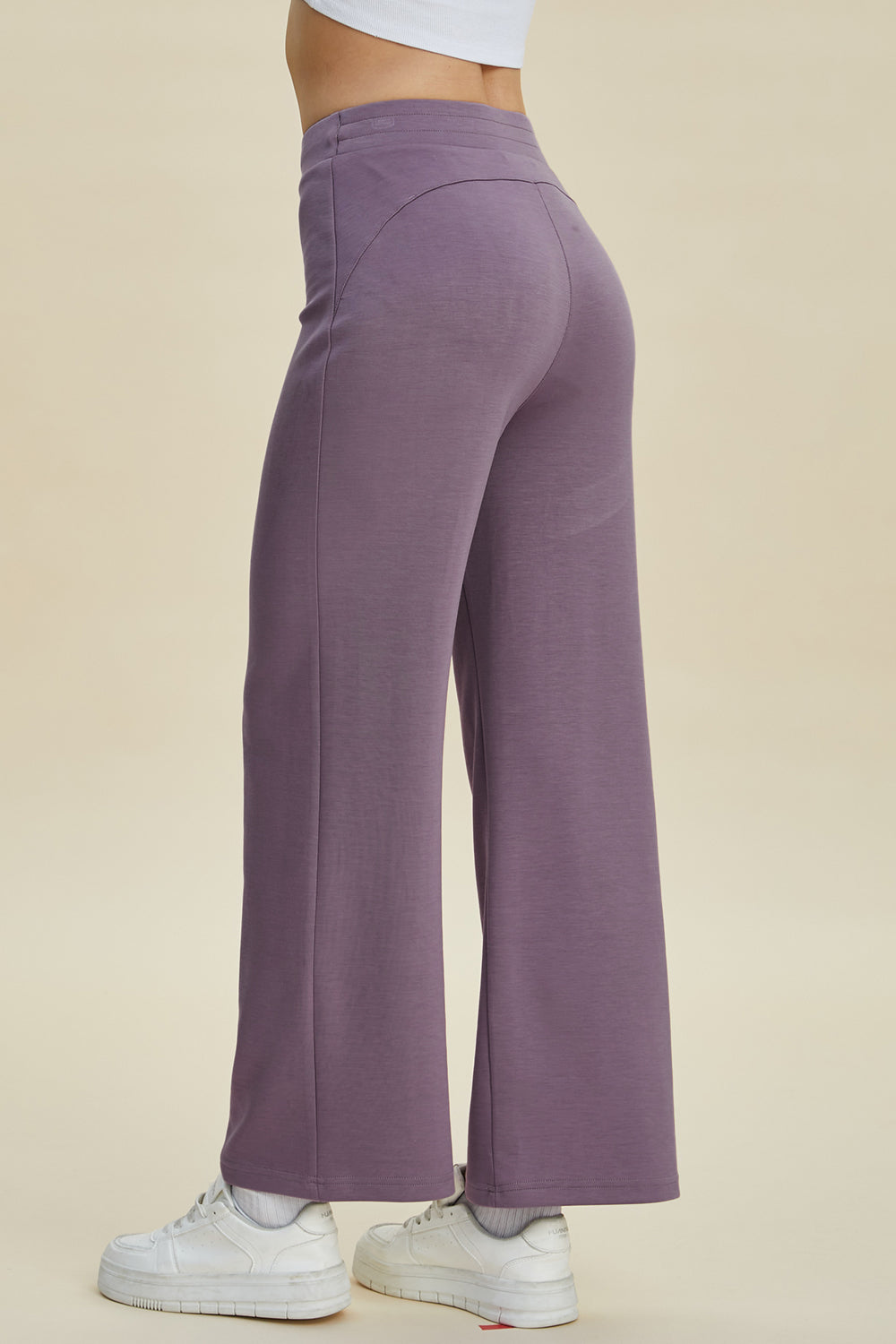 Full Size Air Scuba Drawstring Wide Leg Pants Secondary image