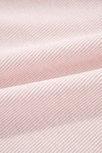 Two-tone Color Exposed Seam Corduroy Shacket