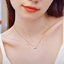 Moissanite 925 Sterling Silver Pendant Necklace