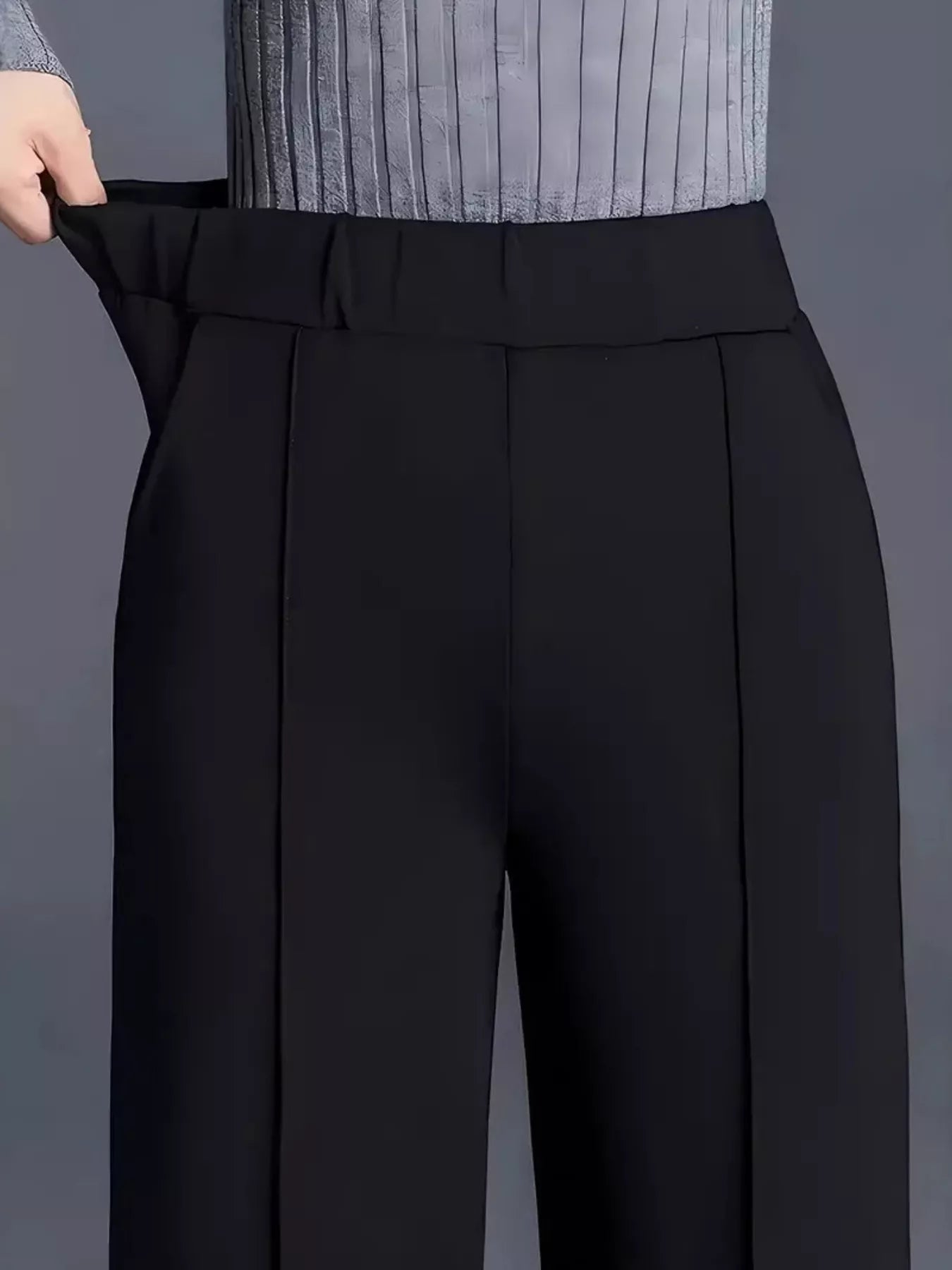 High-Waisted Wide Leg Pants Secondary image