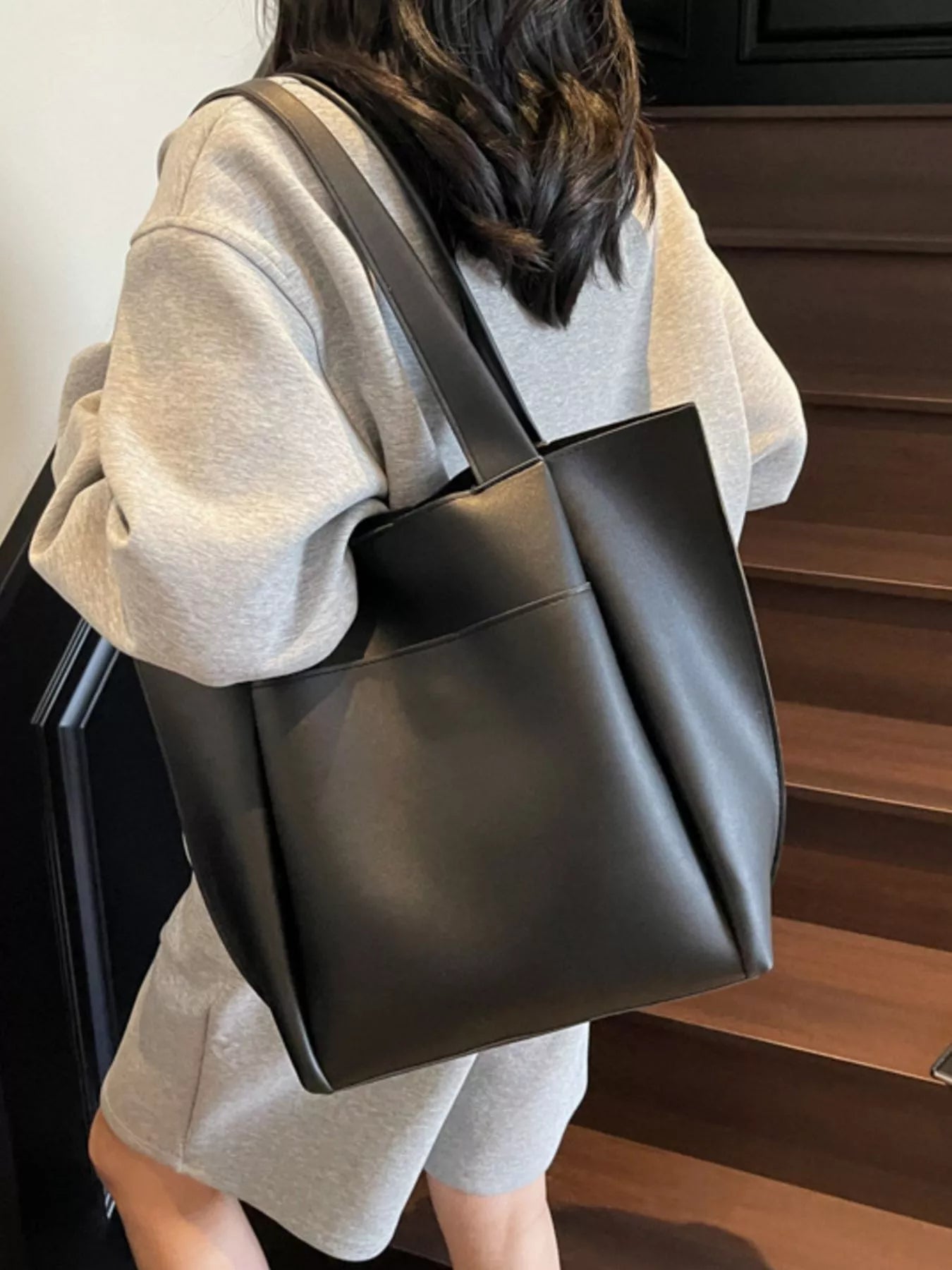 Vegan Leather Shoulder Bag Secondary image