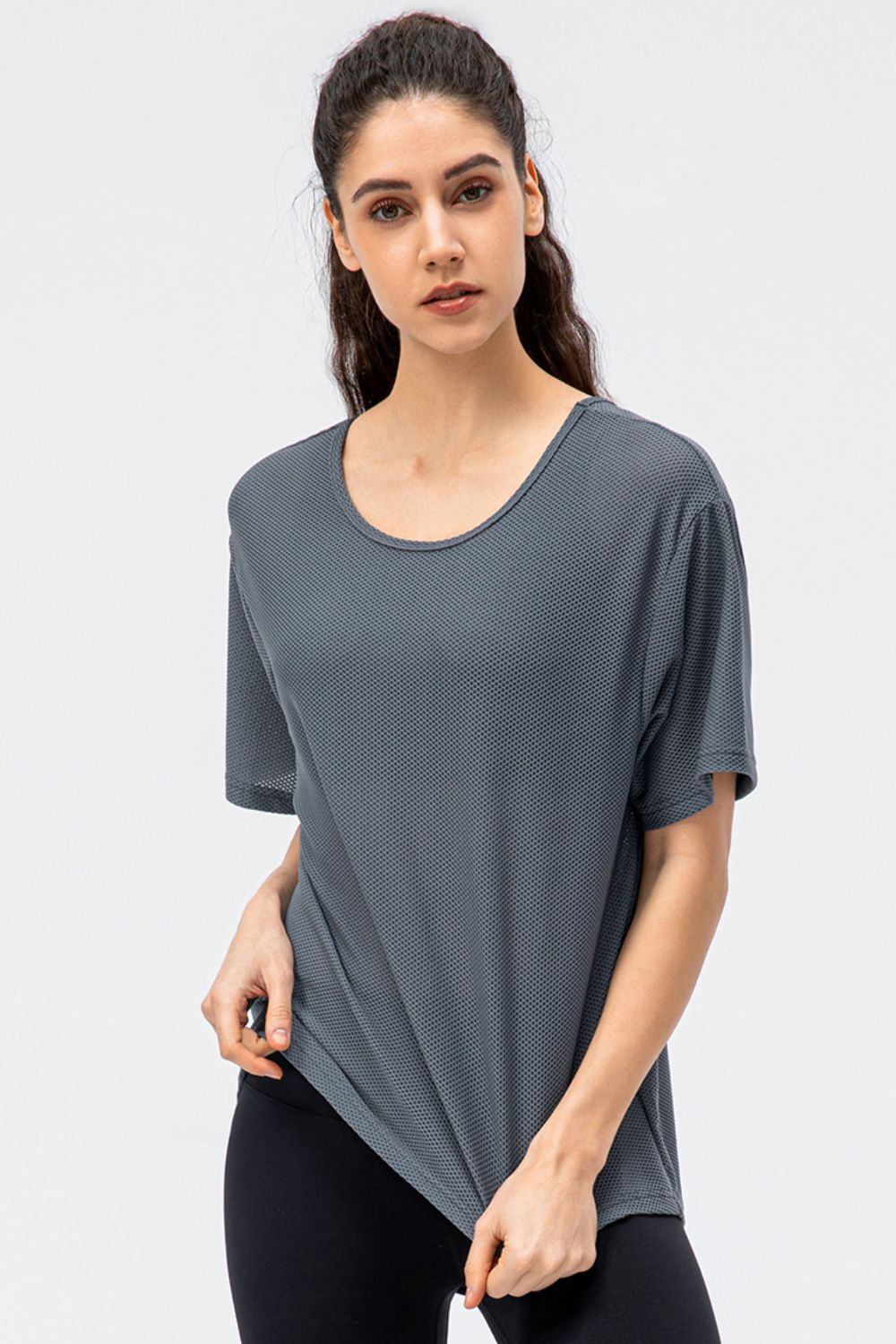 Round Neck Short Sleeve Active Tee Main image