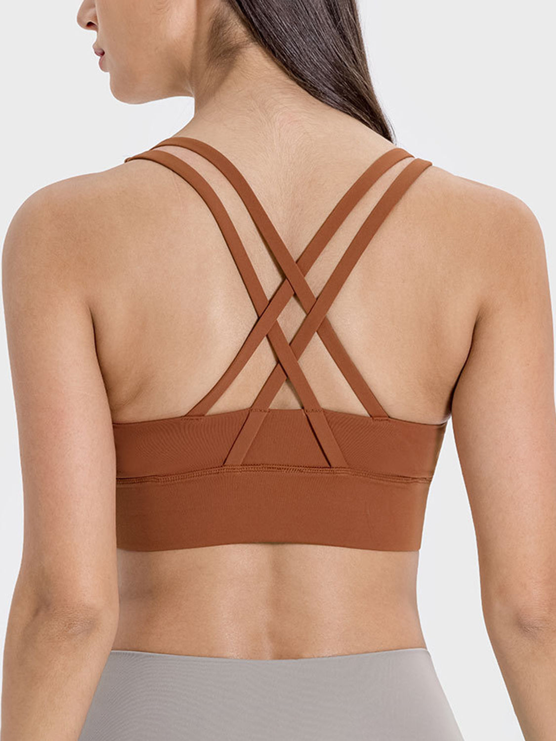 Crisscross Scoop Neck Active Tank Secondary image