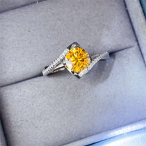 Moissanite 925 Sterling Silver Ring