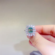 Moissanite 925 Sterling Silver Ring
