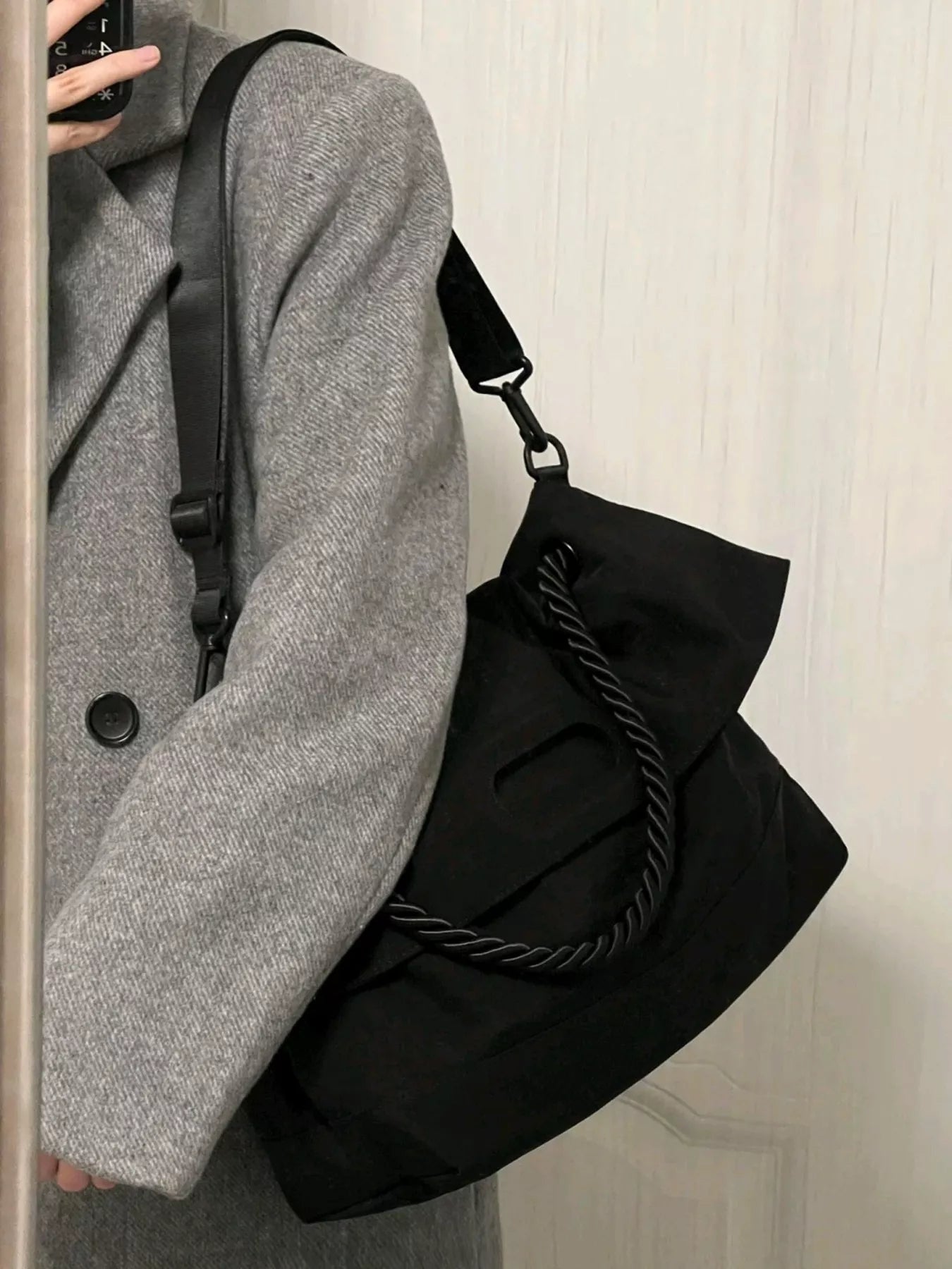 Adjustable Strap Crossbody Bag Secondary image