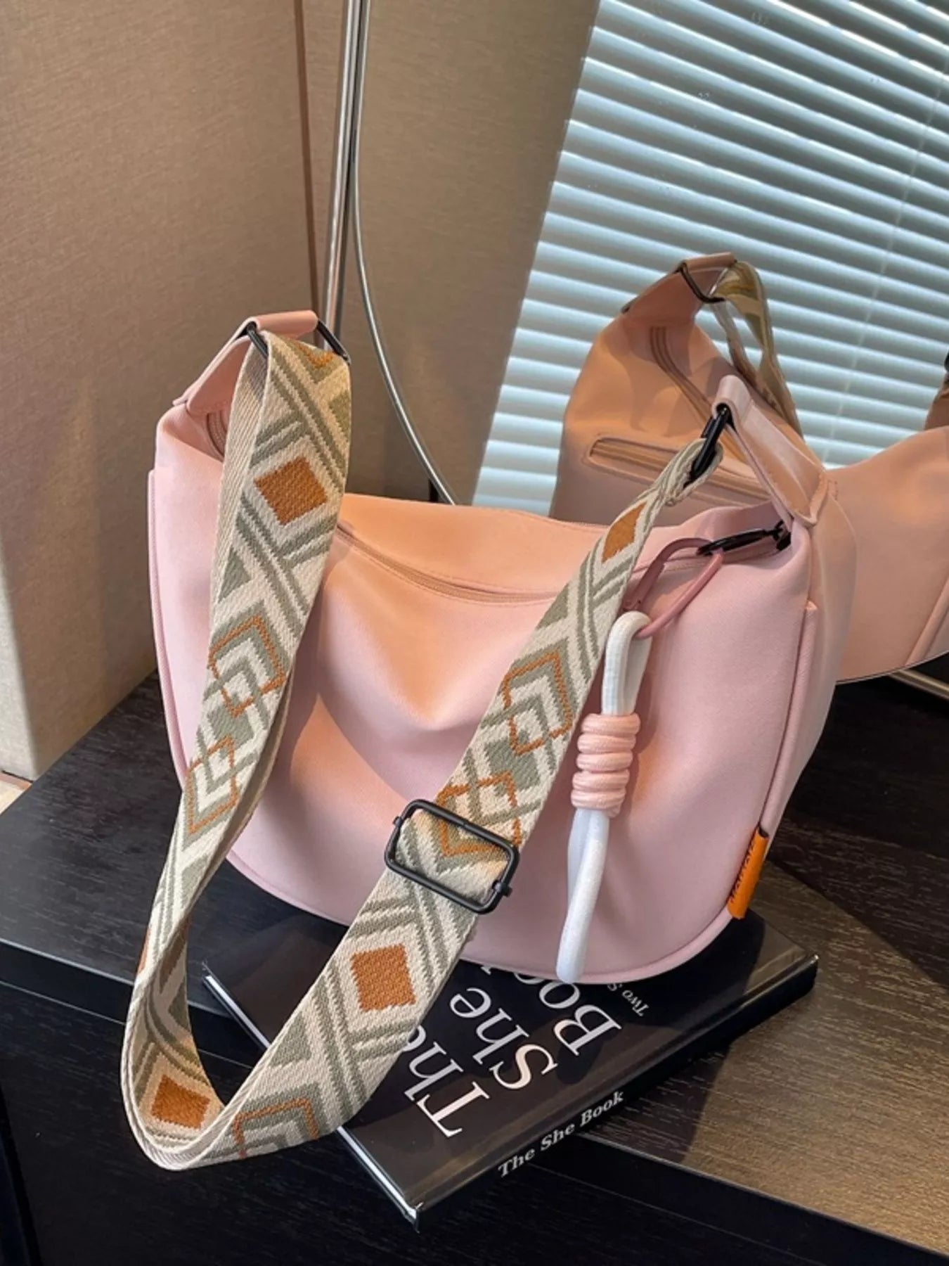 Woven Strap Crossbody Bag Secondary image