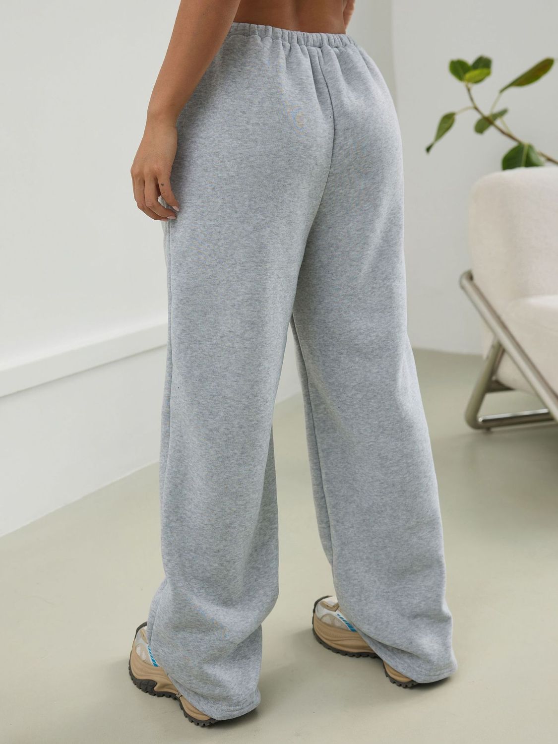 Drawstring Wide Leg Pants Secondary image
