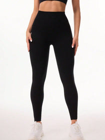 High-Waist Leggings with Pockets - Workout & Lounge