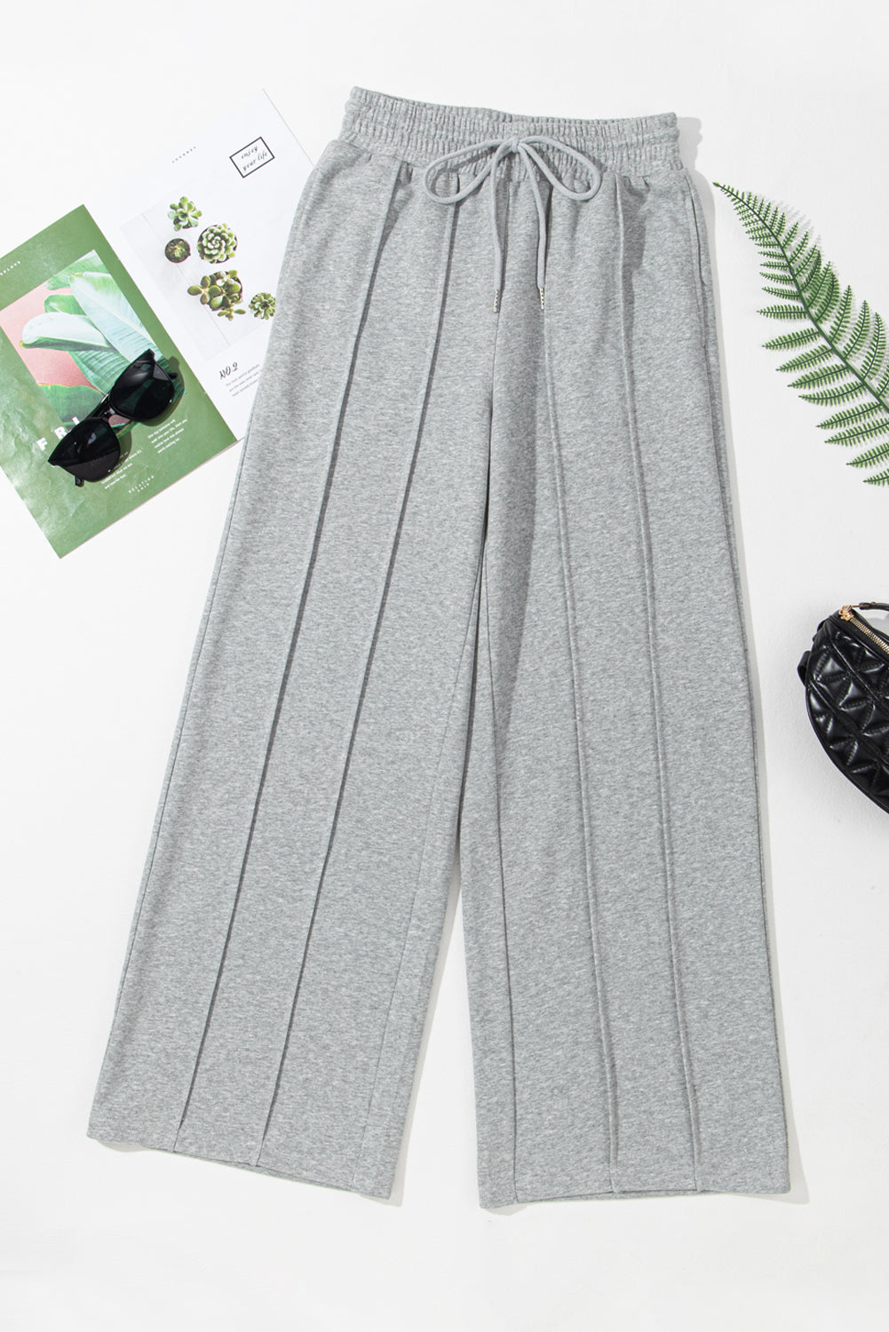 Drawstring Wide Leg Active Pants Secondary image