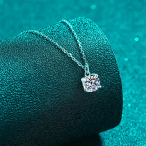 Moissanite 925 Sterling Silver Necklace