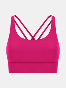 Crisscross Scoop Neck Active Tank