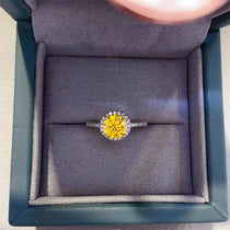 Moissanite 925 Sterling Silver Ring
