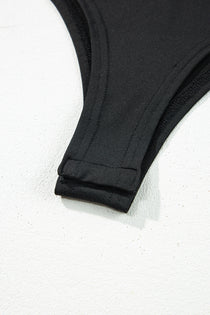 Eyelet Lace Long Sleeve Bodysuit - Semi-Sheer & Flirty