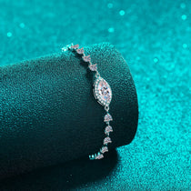 Moissanite 925 Sterling Silver Bracelet