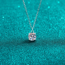 Moissanite 925 Sterling Silver Necklace