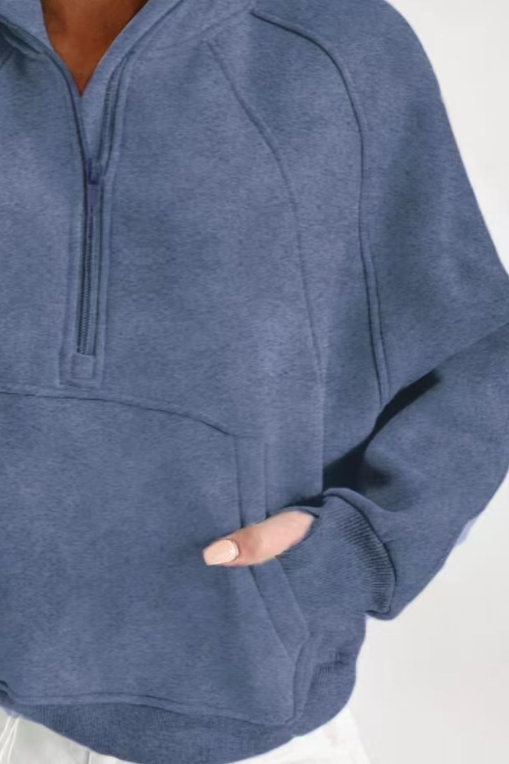 Half Zip Long Sleeve Sweatshirt Secondary image