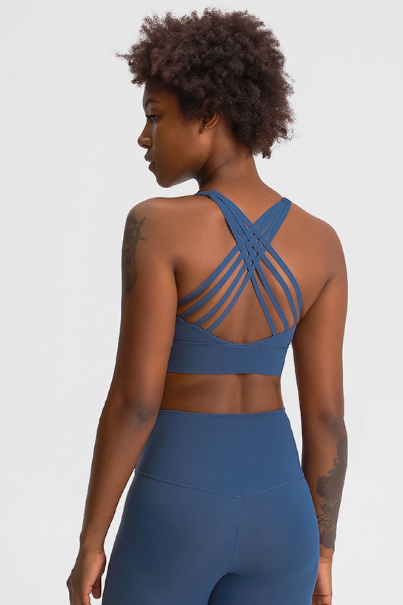 Eight Strap Sports Bra Secondary image