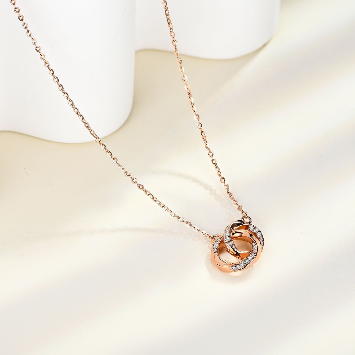 Moissanite 925 Sterling Silver Necklace Secondary image