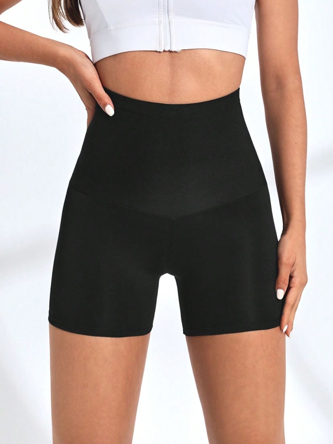 High Waist Active Shorts Main image