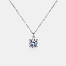 Moissanite 925 Sterling Silver Necklace