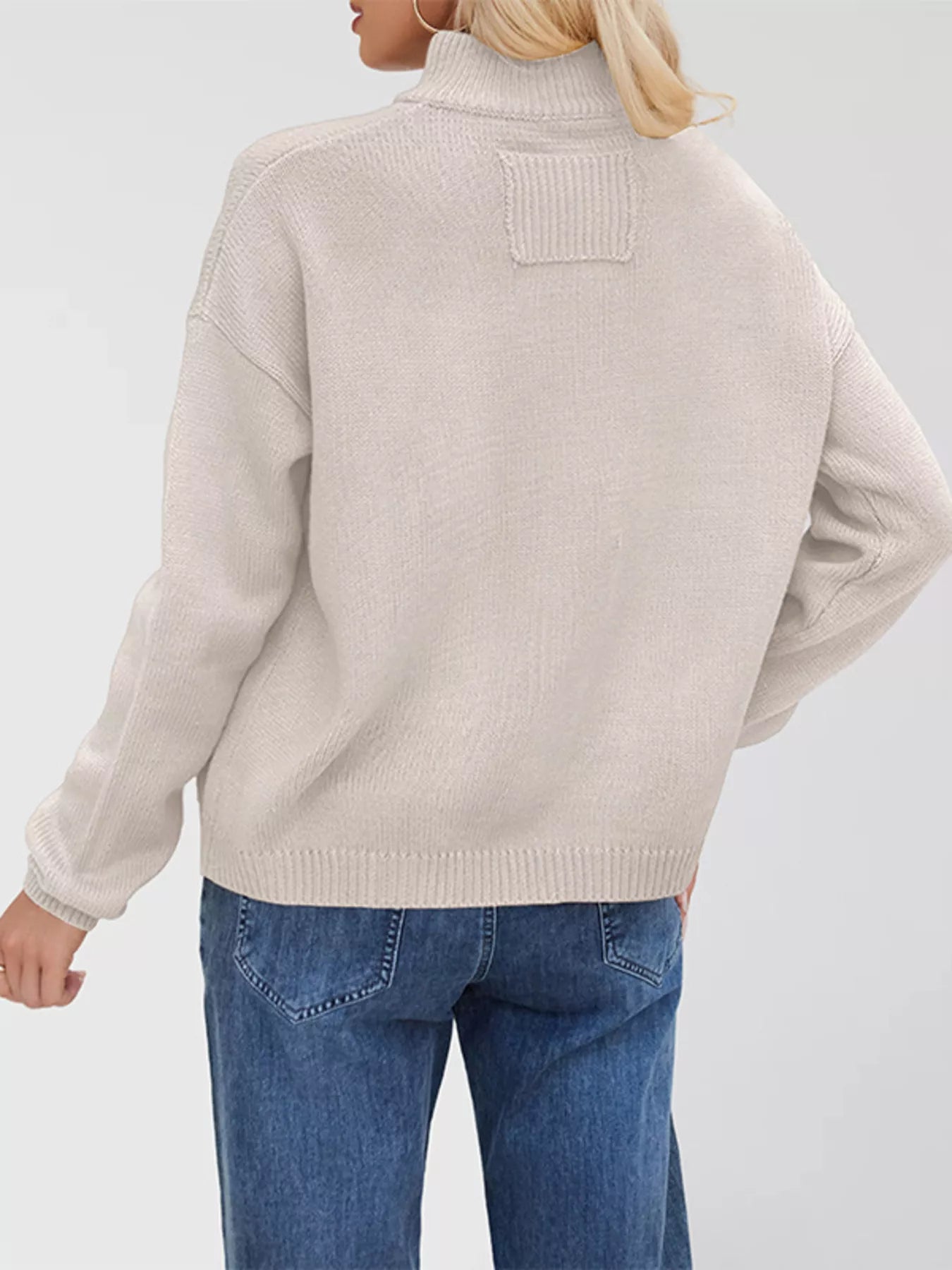Casual Knit Button-Down Cardigan Secondary image