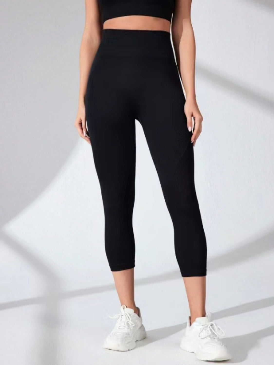 High Waist Cropped Active Leggings Main image