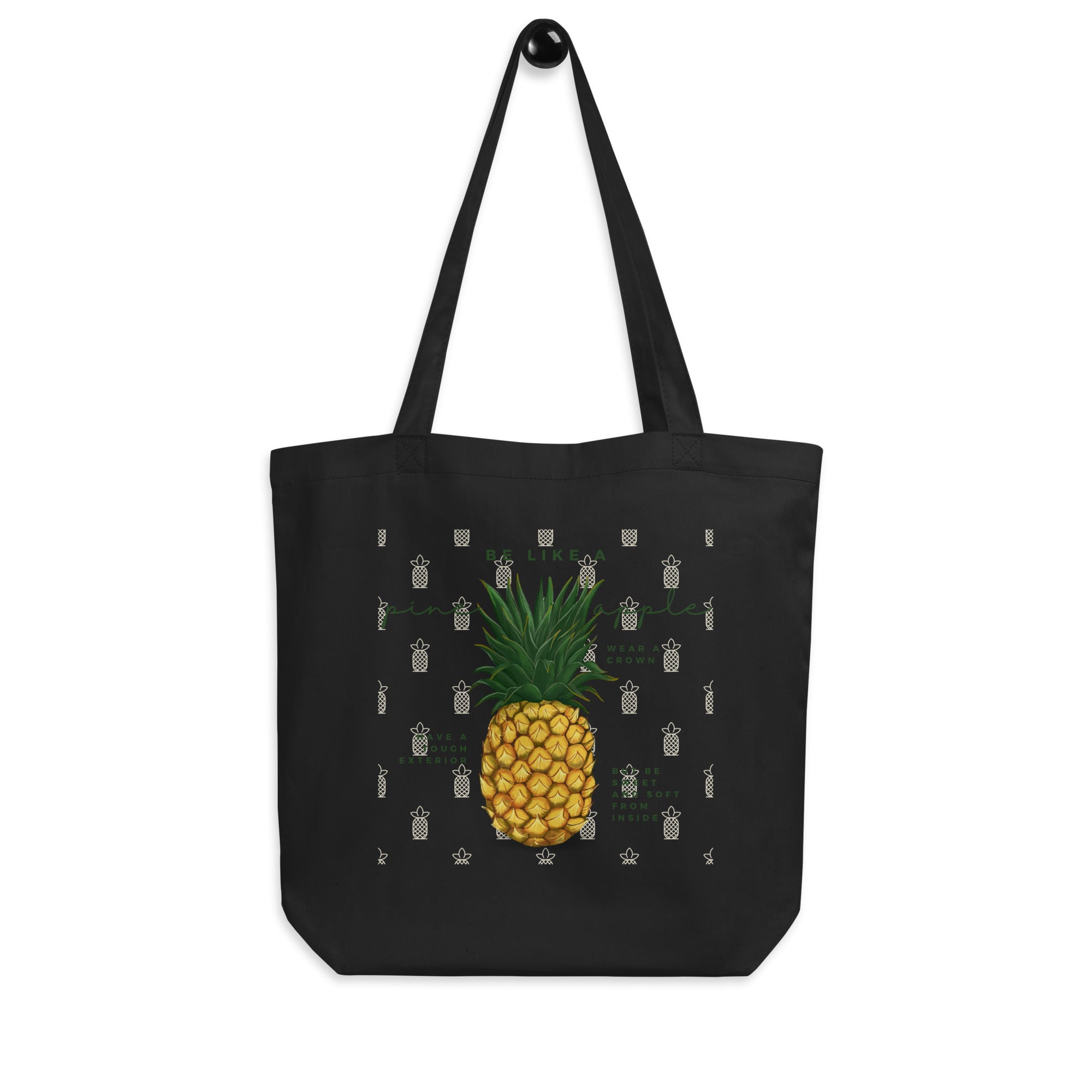 Be Like Pineapple Tote Bag